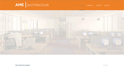 Desktop Screenshot of ame-architecture.com